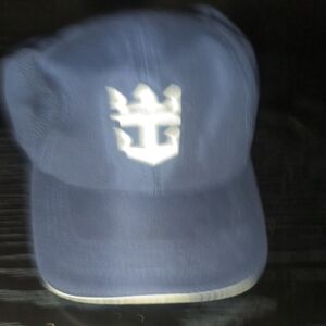 Navy Blue Hat with White Logo